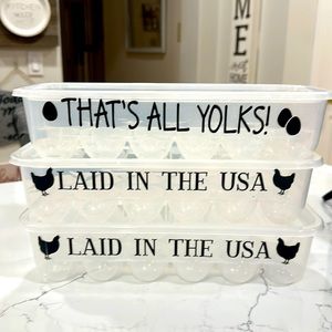 Handmade Farmhouse Egg 🥚 Containers